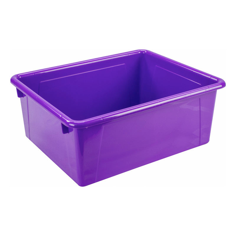 Deep Storage Tray, Purple