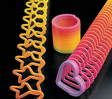 Plastic Mini Rainbow Magic Springs - 1-1/2" - 12/pkg.