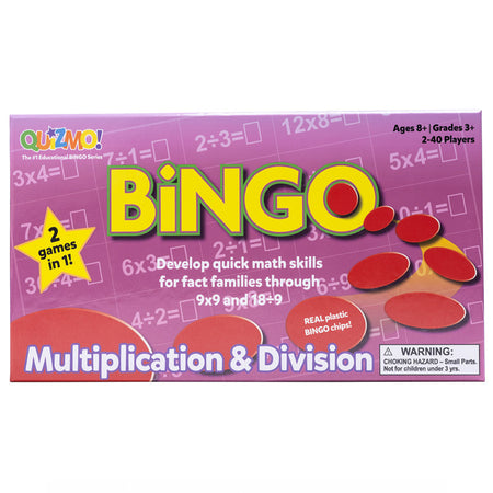 QUIZMO&reg; Multiplication & Division
