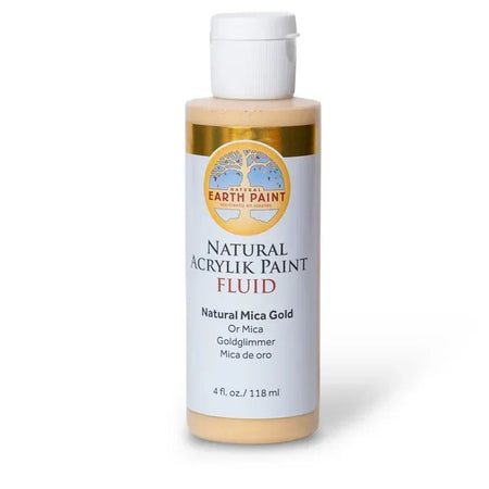 Natural Fluid Acrylik - 4 oz - Gold Mica