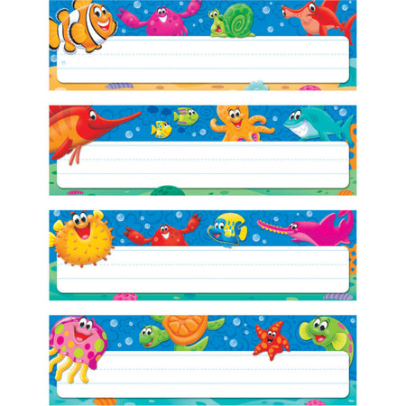 Sea Buddies&trade; Desk Toppers&reg; Name Plates Var. Pk., 32 ct