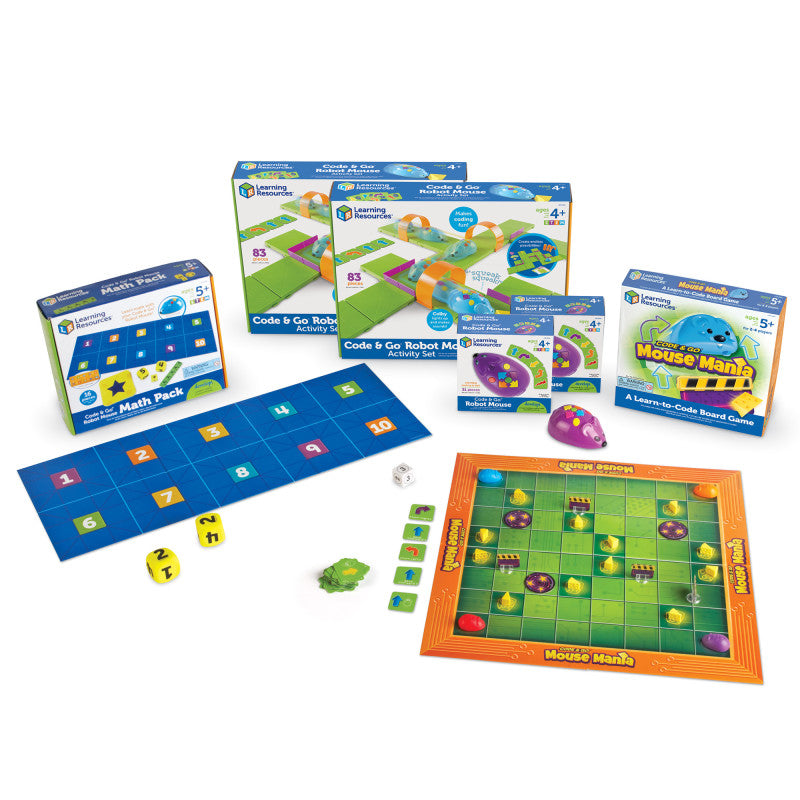 Code & Go&reg; Robot Mouse Classroom Set