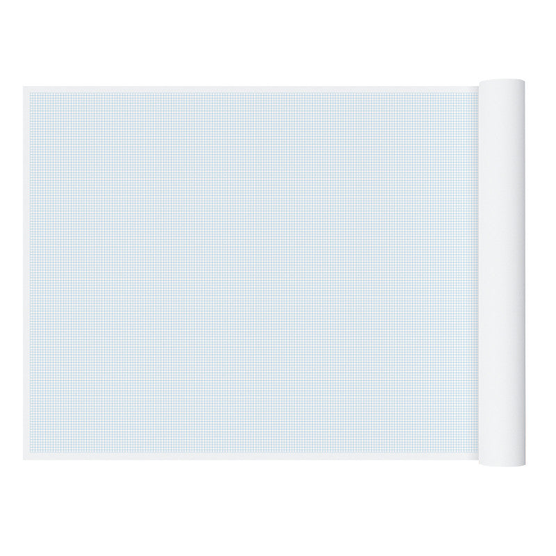 1/4" Graph Paper Roll, 36" x 120", Blue