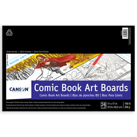 Artist Series Comic Board, 24 Sheet, 11X17 inch, 1 Count