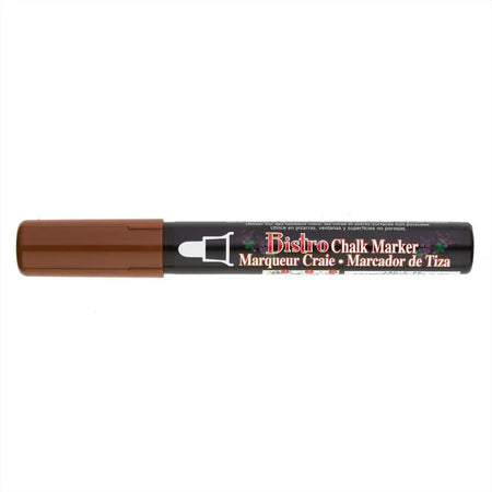 Bistro Chalk Marker Broad Tip, 480R-S, Brown
