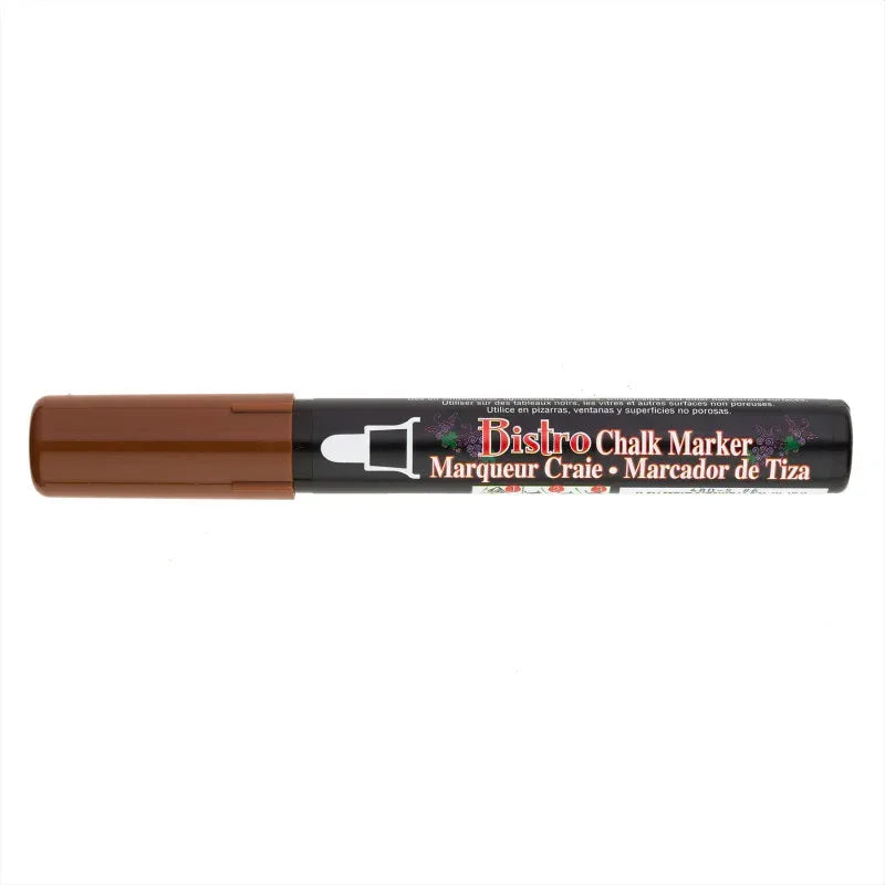 Bistro Chalk Marker Broad Tip, 480R-S, Brown