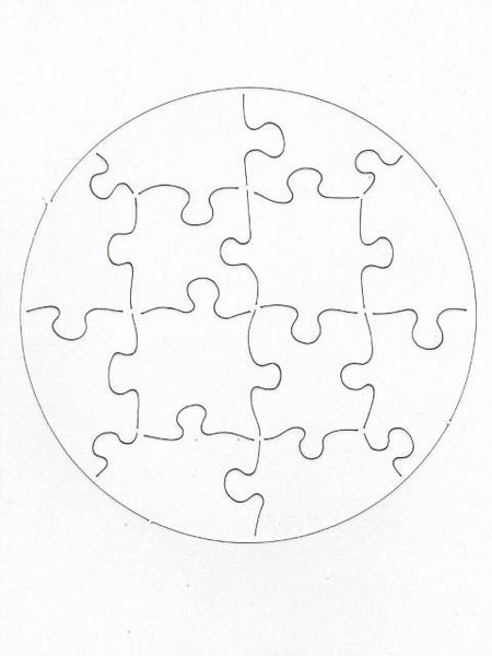 Hygloss Circle Compoz-A-Puzzles 5-1/2 x 5-1/2" 6x8"