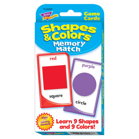 Shapes & Colors Memory Match Challenge Cards&reg;