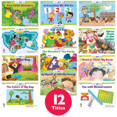 Learn to Read Variety Pack 11, Level E-F, 12 Titles