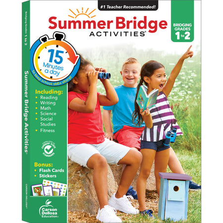 Summer Bridge Activities&reg; Workbook, Grade 1-2, Paperback