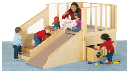 Jonti-Craft® Tiny Tots Loft - 12-24 Months - with Bins