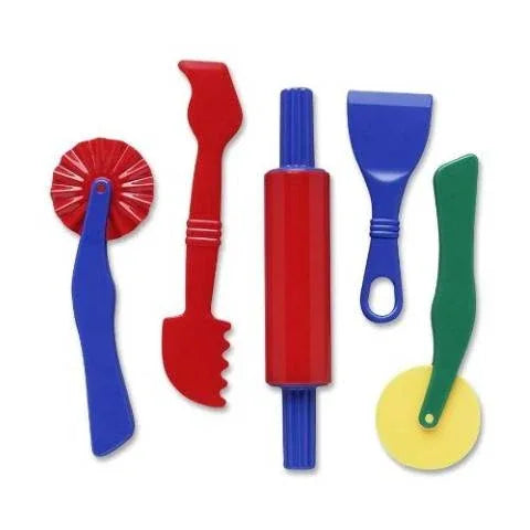 Creativity Street Dough Tools, Set of 5 (PAC-9762)