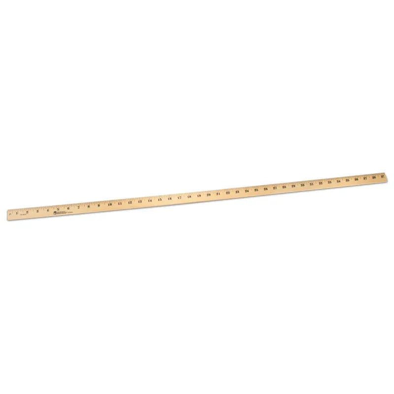 Wooden Meter Stick, Plain Ends