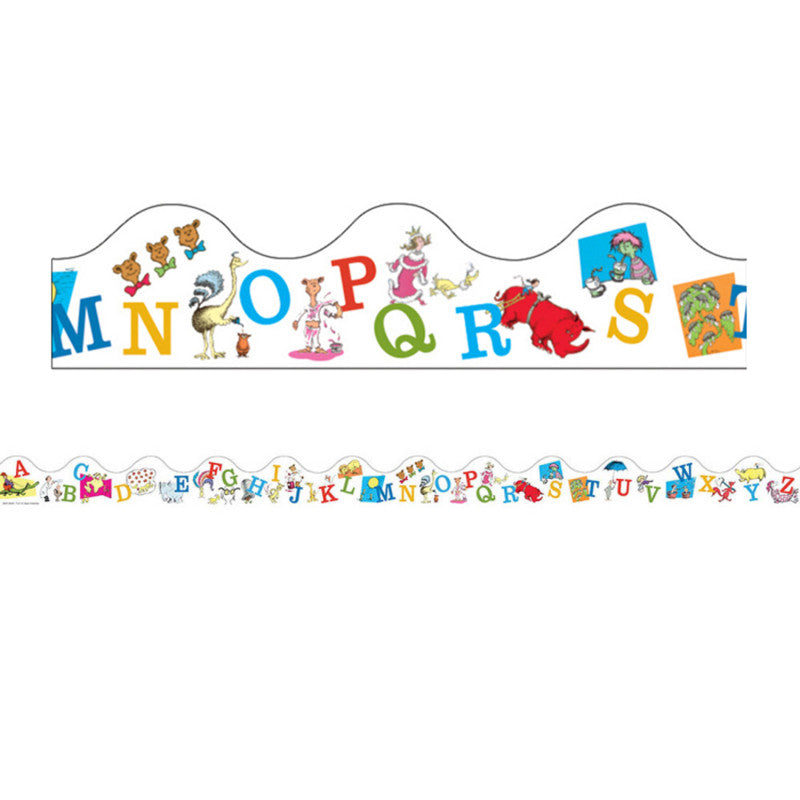 Dr. Seuss&trade; ABC Deco Trim&reg;, 37 Feet