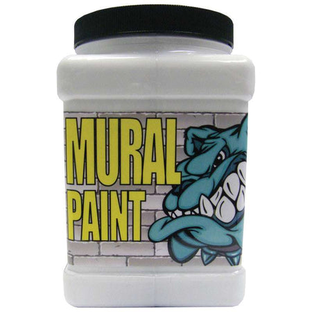 Mural Paint, 1/2 Gallon, Polar (White)