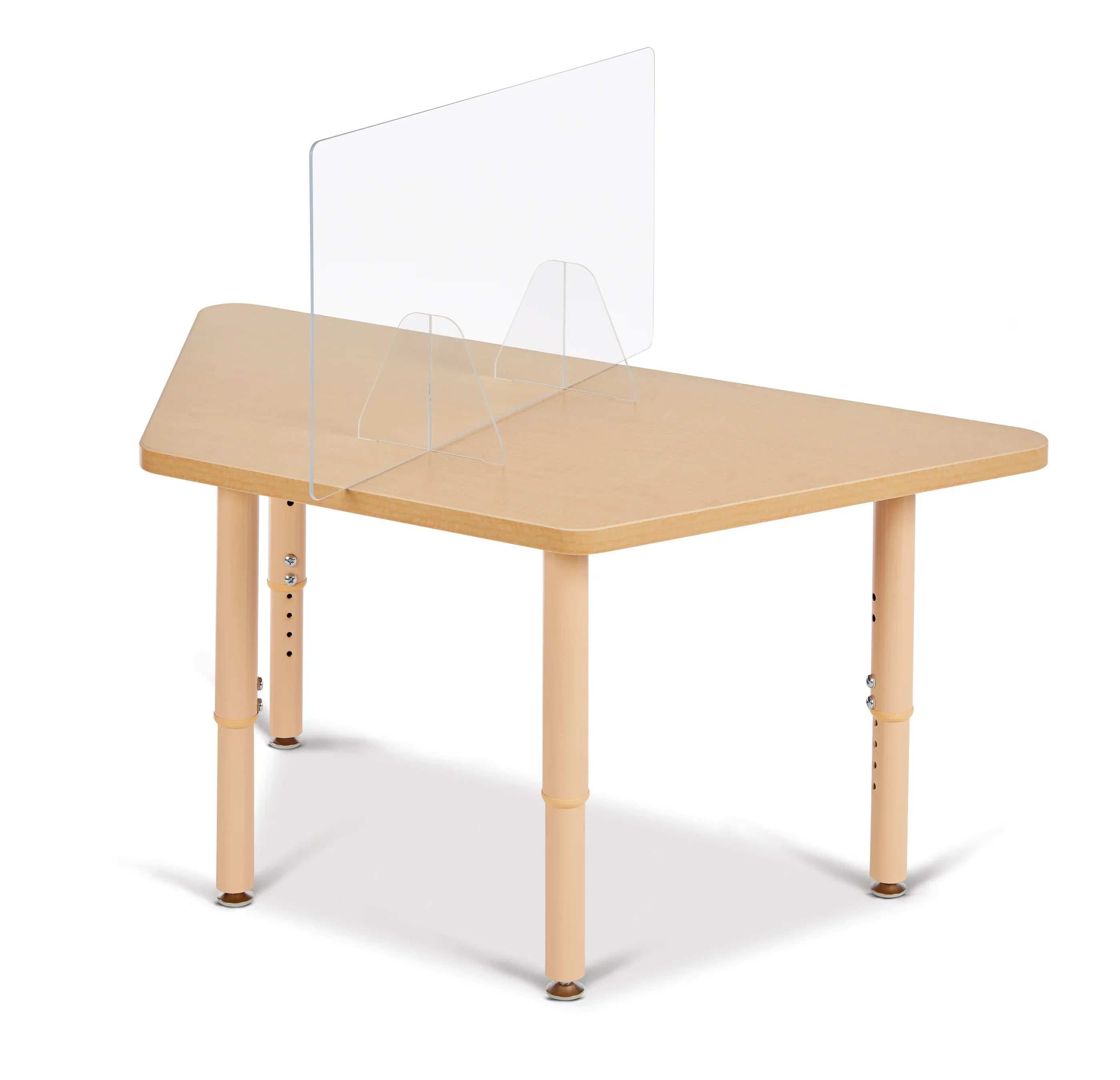 Jonti-Craft® Purpose+ Trapezoid Table - 21" x 45"