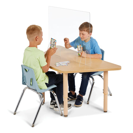 Jonti-Craft® Purpose+ Trapezoid Table - 21" x 45"