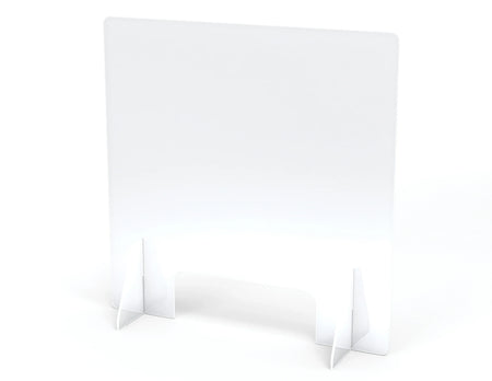 Jonti-Craft® See-Thru Table Divider Shields - 2 Station with Opening - 24" x 8" x 23.5"