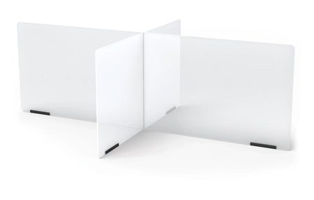 Jonti-Craft® See-Thru Table Divider Shields - 4 Station - 47.5" x 29.5" x 16"