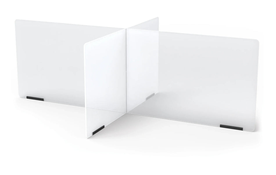 Jonti-Craft® See-Thru Table Divider Shields - 4 Station - 47.5" x 29.5" x 16"