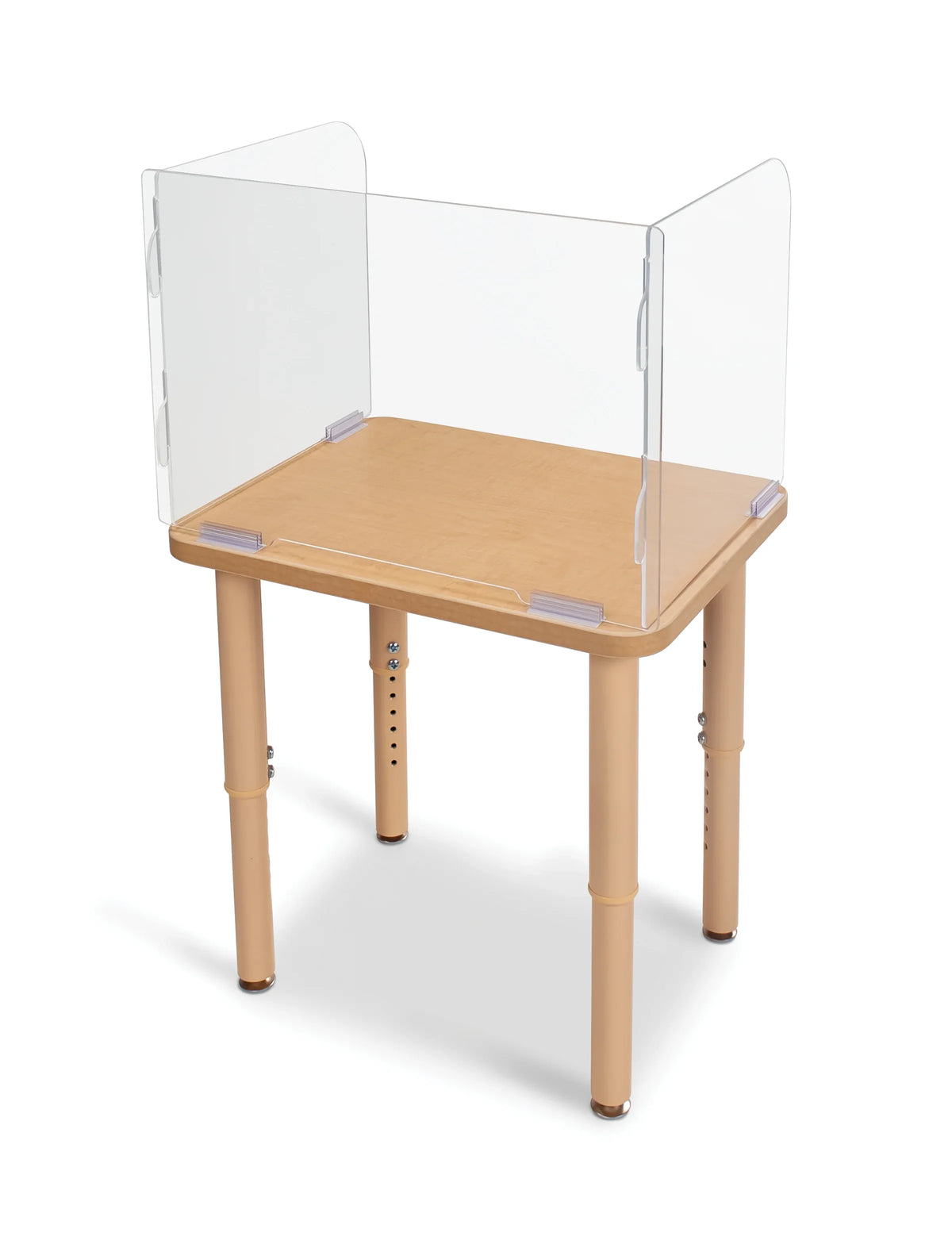 Jonti-Craft® See-Thru Student Desktop Shield -16.5" High