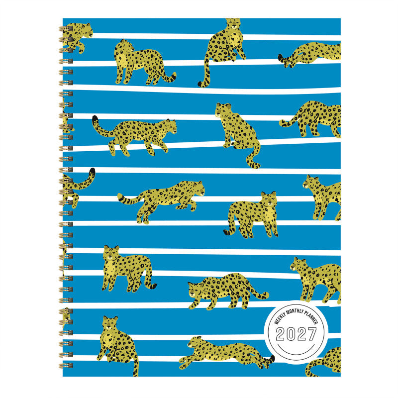 2027 Meow the Line Large Weekly Monthly Planner