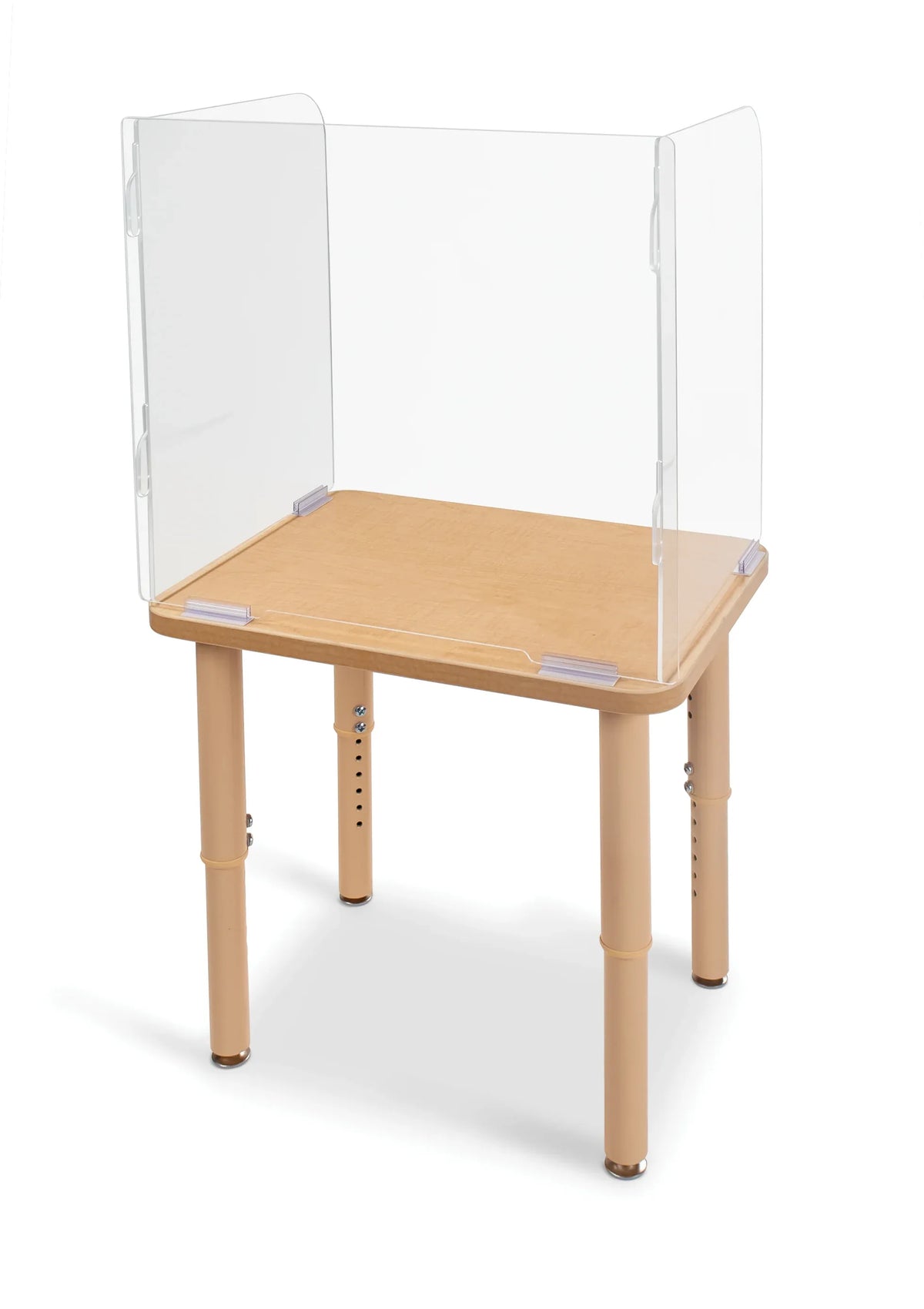 Jonti-Craft® See-Thru Student Desktop Shield - 24" High