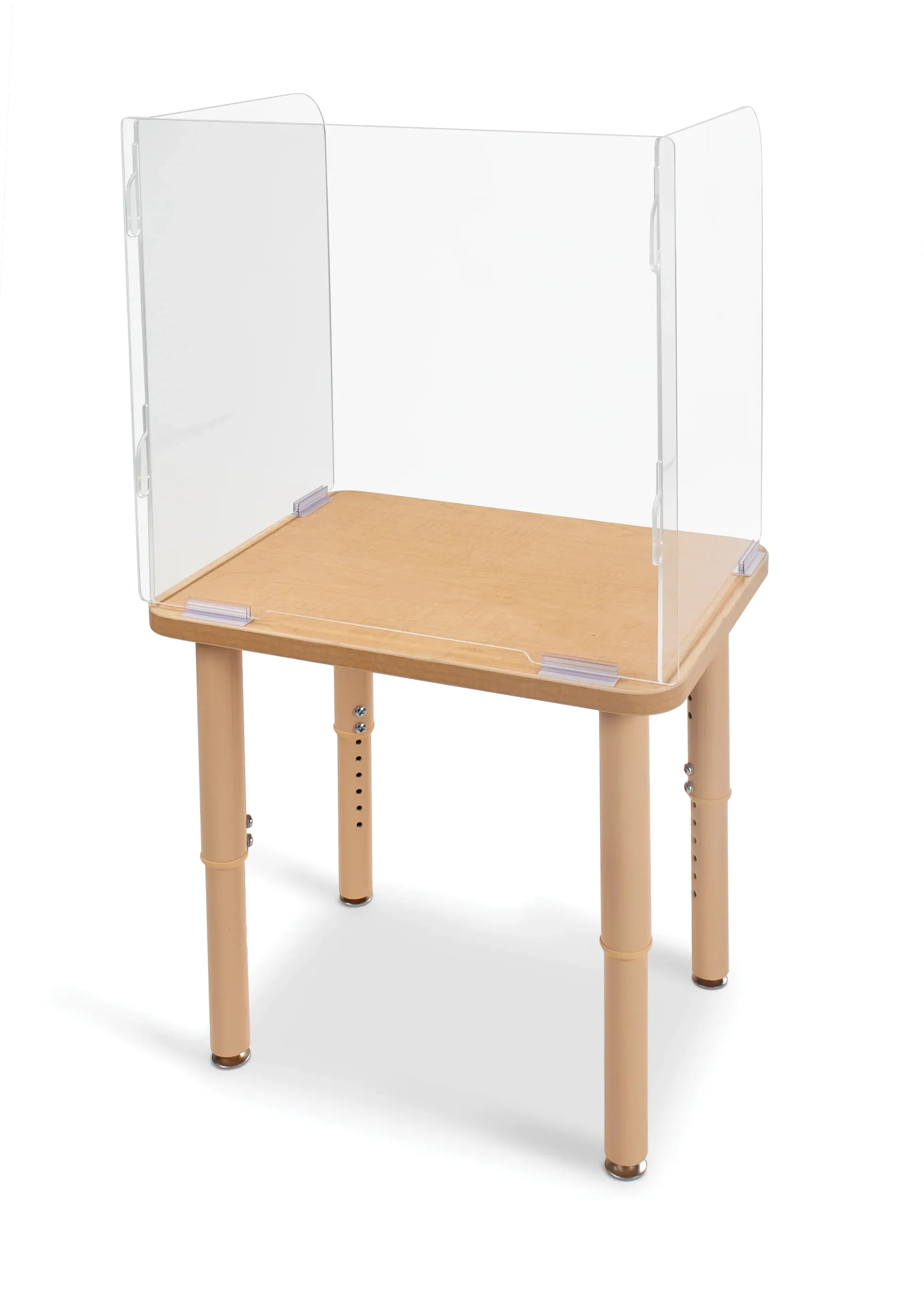Jonti-Craft® See-Thru Student Desktop Shield - 24" High