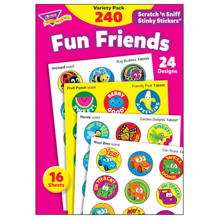 Fun Friends Stinky Stickers&reg; Variety Pack, 240 ct.