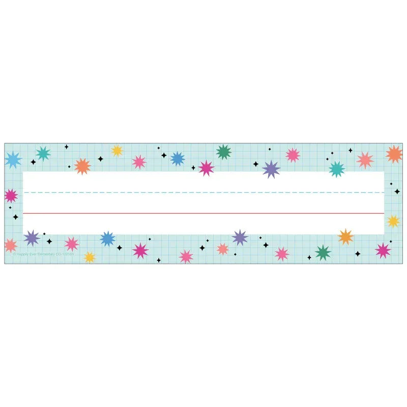 Retro Remix Name Plates, Pack of 36