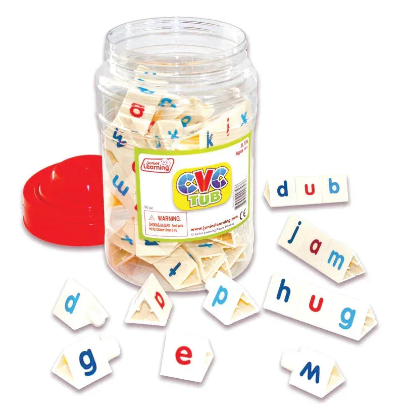 Tri-Blocks&reg; CVC Tub, Set of 90