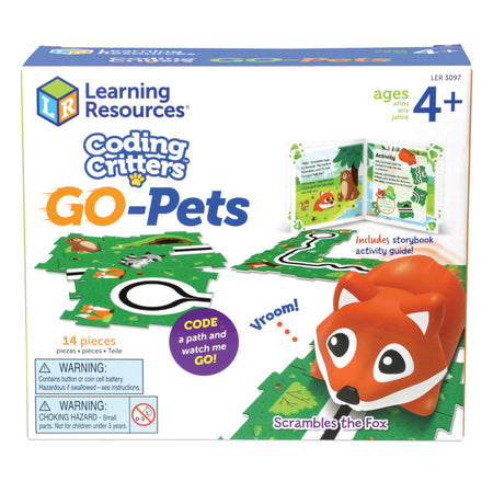 Coding Critters&trade; Go-Pets, Scrambles the Fox