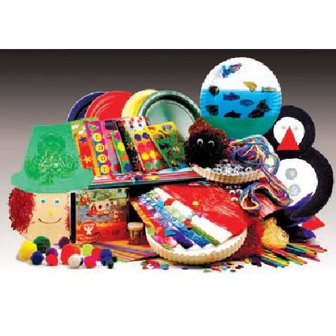 Hygloss Paper Plate Treasure Box