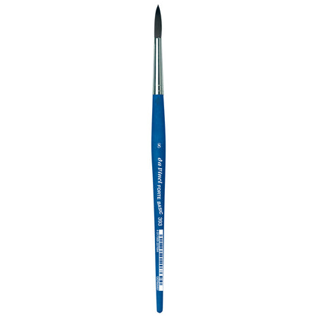 FORTE BASIC Student Brush, Synthetic, Acrylic, Round, Series 393, Size 8