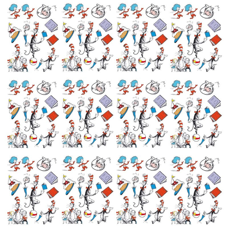 Cat in the Hat&trade; Characters Window Clings, 12 Sheets