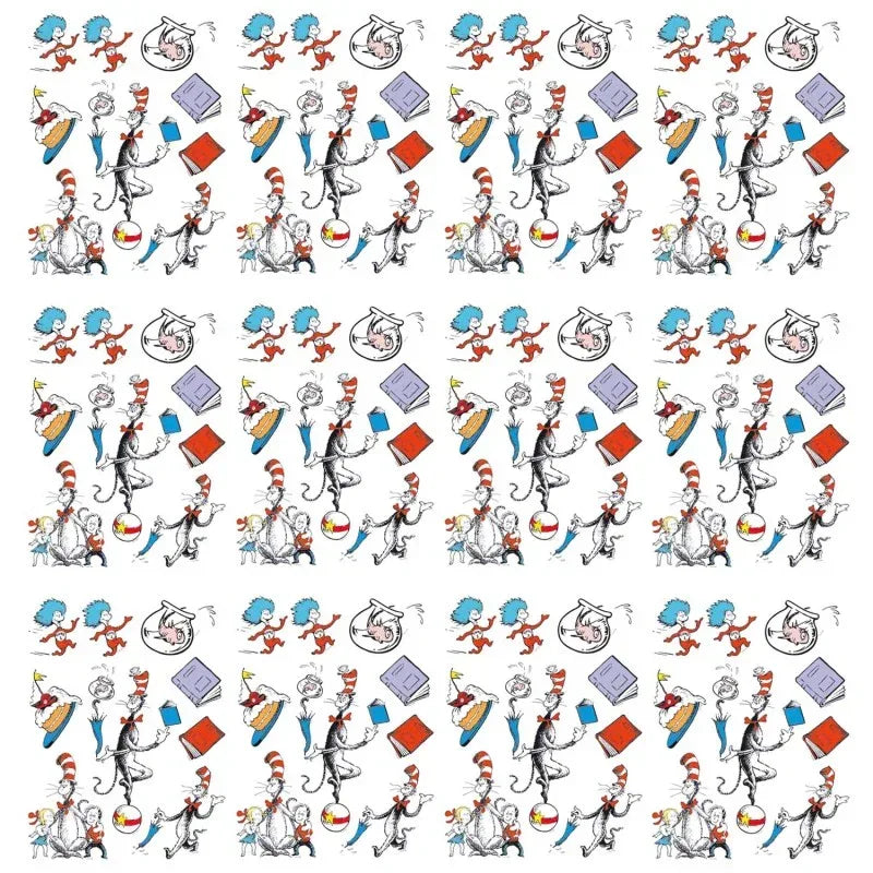 Cat in the Hat&trade; Characters Window Clings, 12 Sheets