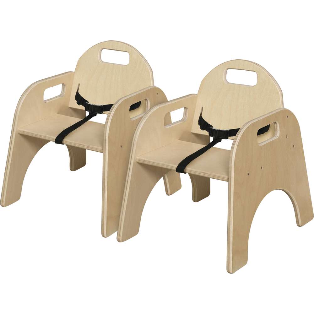 Woodie, 9" Seat Height, Set of 2 w/Belt (WD-80902BT)