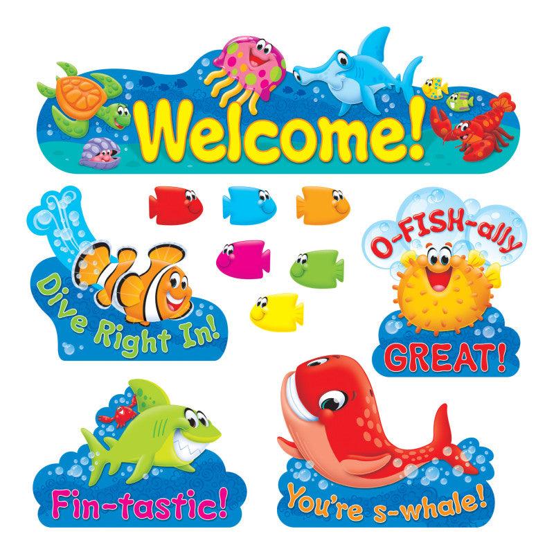 Sea Buddiesâ¢ Welcome Bulletin Board Set