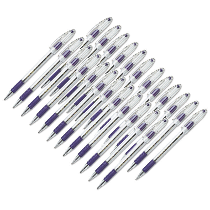 R.S.V.P.&reg; Ballpoint Pen, Medium Point, Violet, Pack of 24