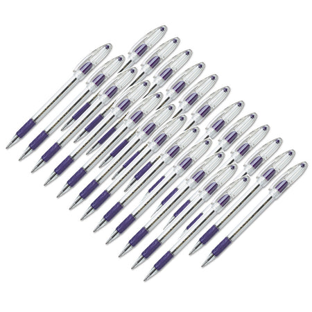 R.S.V.P.&reg; Ballpoint Pen, Medium Point, Violet, Pack of 24