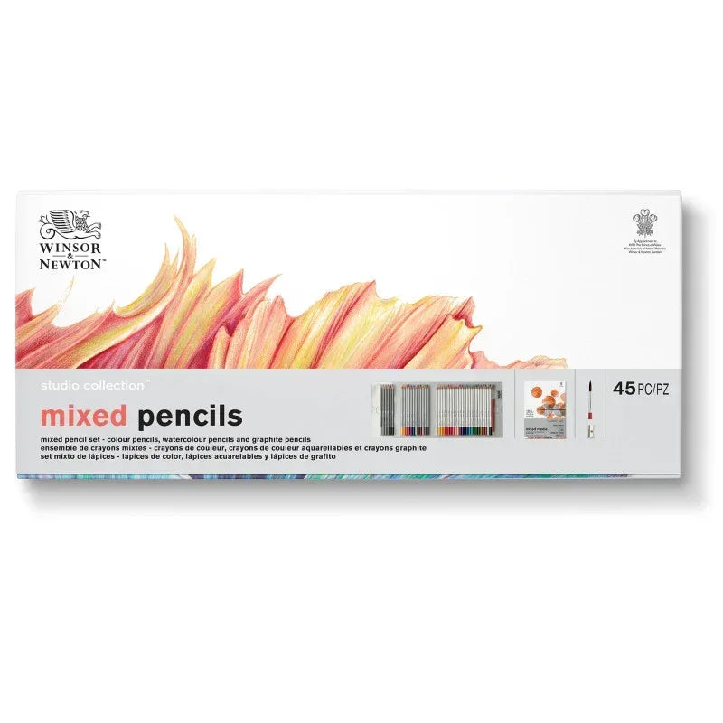 WN Studio Collection Mixed Pencil Box Set - 45pc