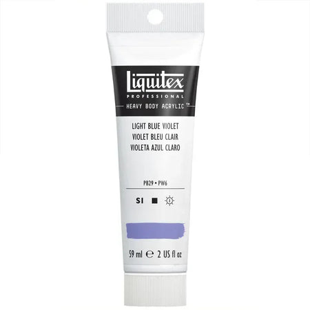 Professional Heavy Body Acrylic Paint, 59 mL Tube, Light Blue Violet