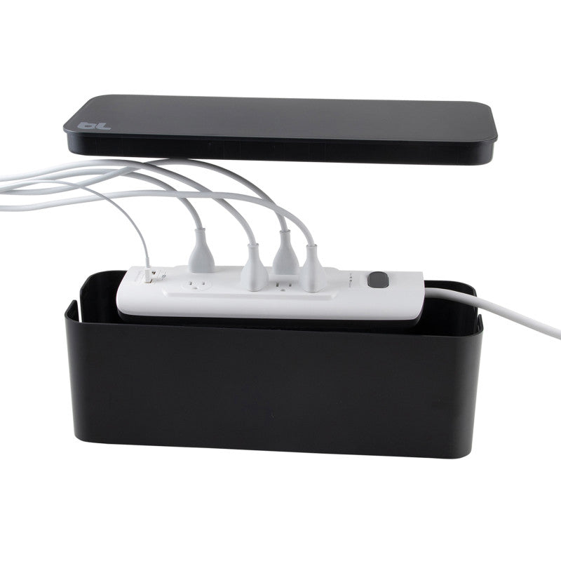 Cablebox Cord Management Box, Black