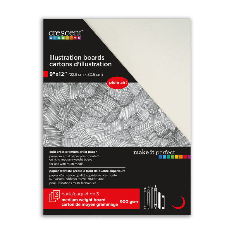 Hot Press Marker Board, 11 x 14 in, White, 3-Pack