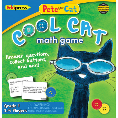 Pete the Cat&reg; Cool Cat Math Game 1