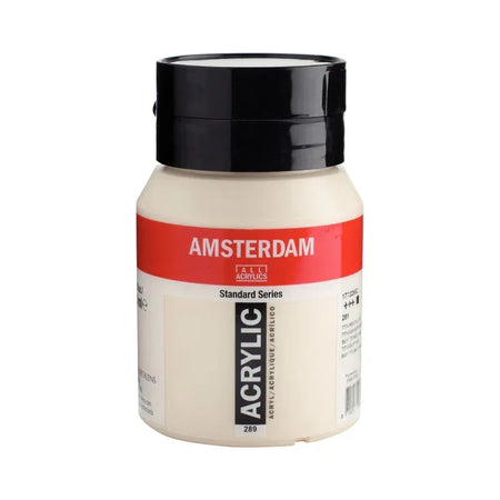 Standard Acrylic Paint Tube, 500 mL, Titanium Buff Light 289