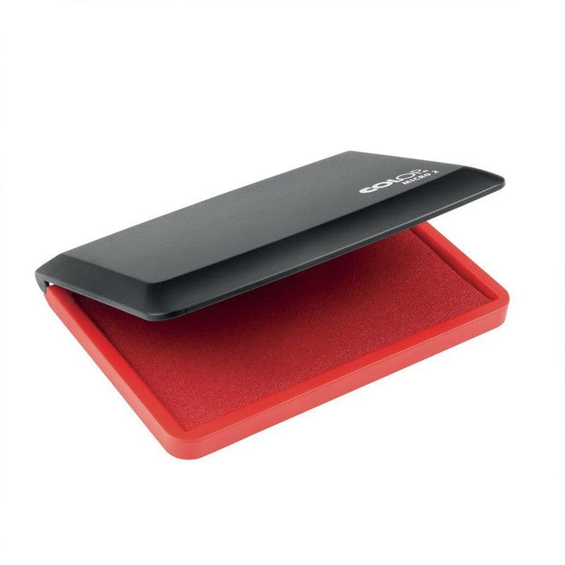 Micro II Pre-Inked Felt Stamp Pad, 2-3/4 x 4-1/4 Inches, Red