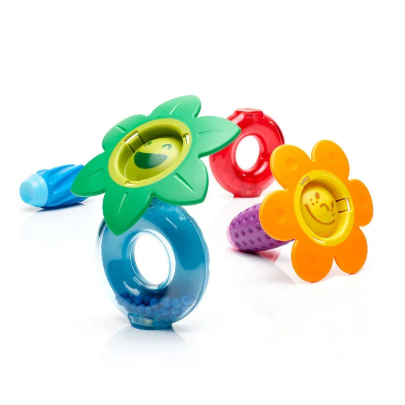 My First Sounds & Flowers Magetic Toy for Toddlers, 6 Pieces