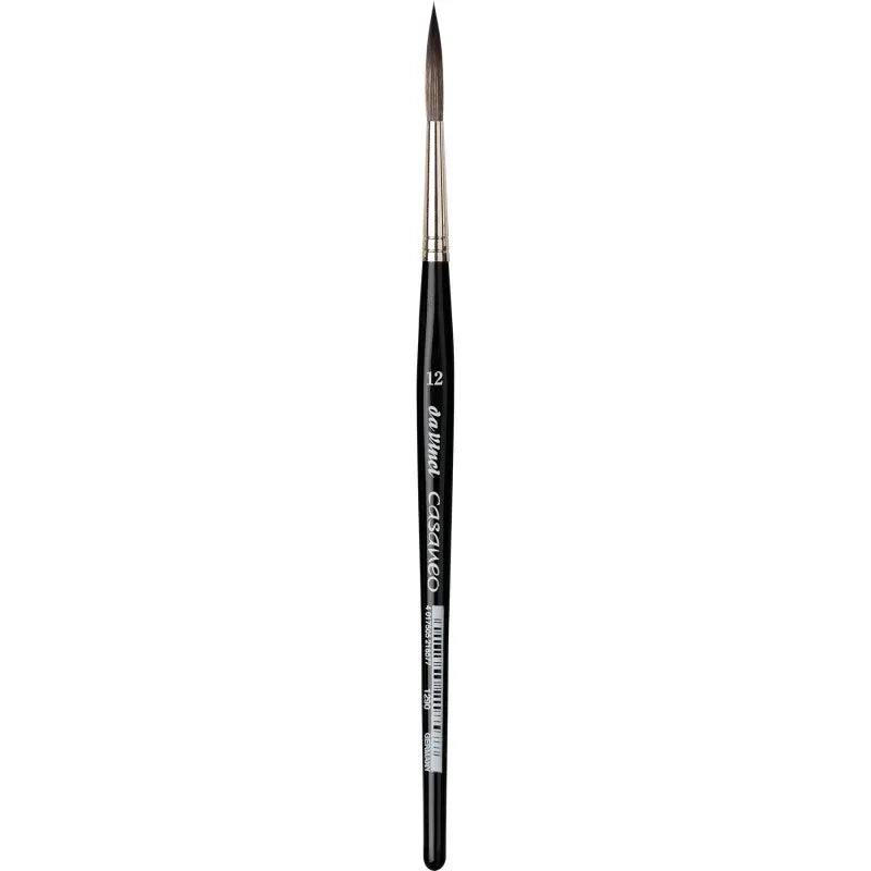 CASANEO Rigger, Extra Soft Synthetics, Watercolor & Acrylic, Liner, Series 1290, Size 12
