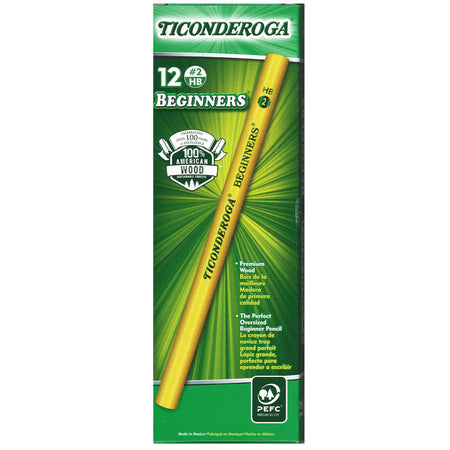 Beginners&reg; Pencils without Eraser, Pack of 12